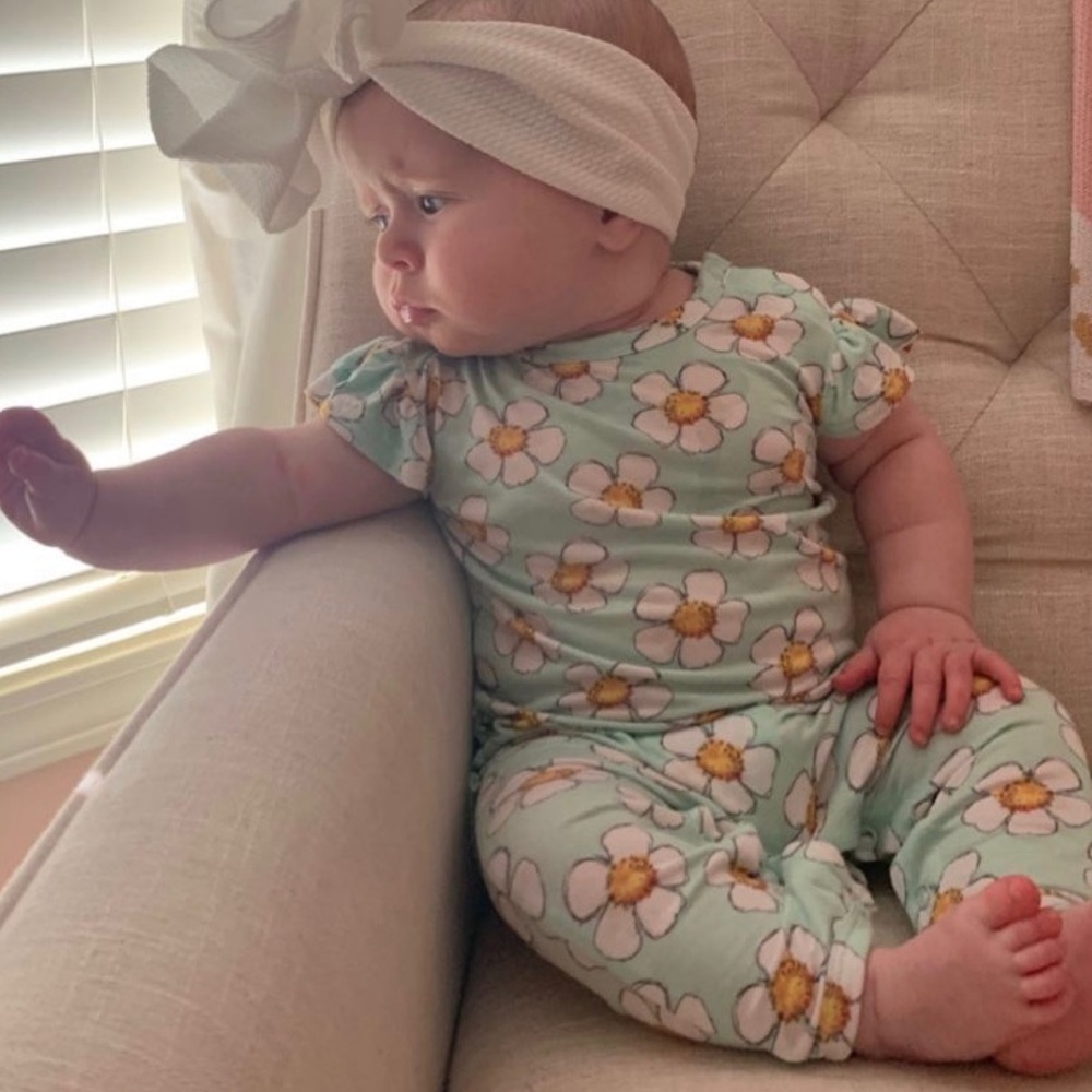 Discontinued Posh Peanut “Audrey” romper